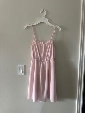 Aritzia baby pink dress. Size XS